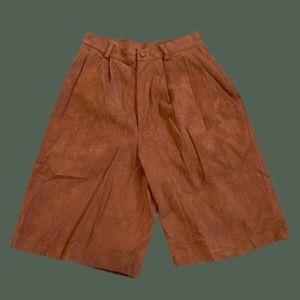 Vintage suede shorts